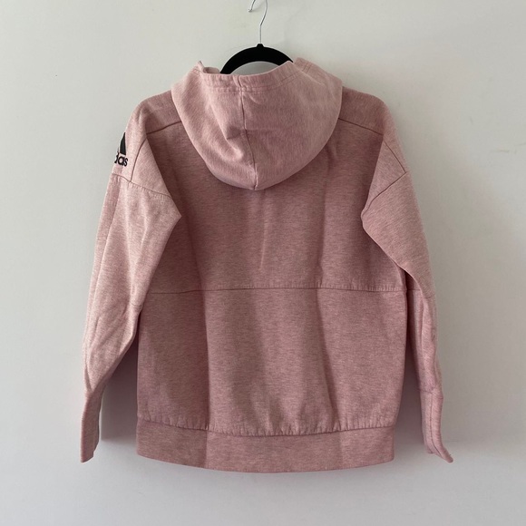 Women’s adidas ID Stadium Zip Hoodie Size Medium (Missing String) - Picture 2 of 4